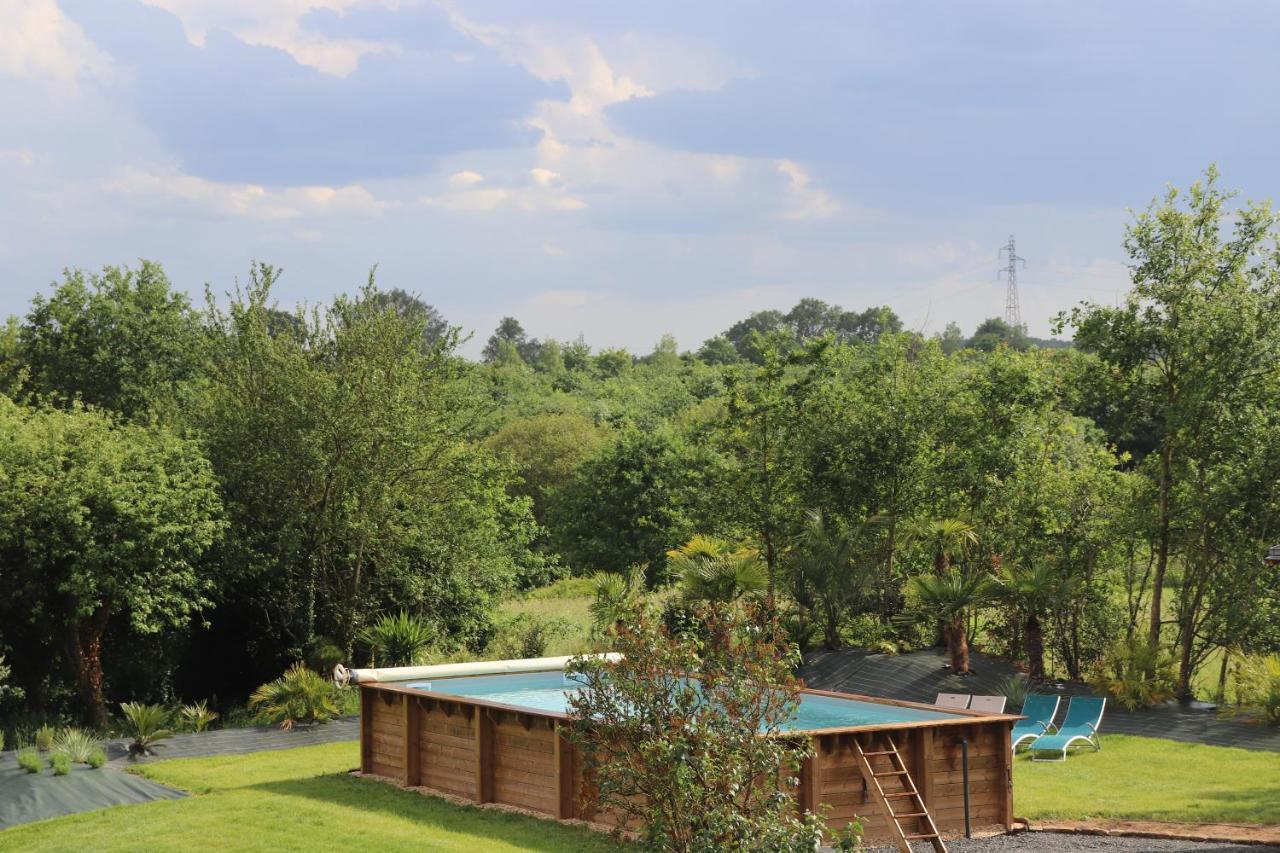 Le Plessis Aux Oiseaux Hotel Saint-Fort ภายนอก รูปภาพ